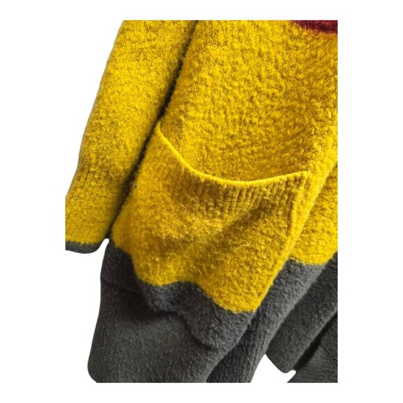 Jordache Multicolored Oversized Long Sleeve Cardigan - Picture 5 of 8